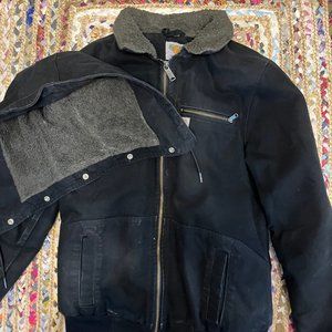 Carhartt Women's Duck Sherpa Lined Jacket with Detachable Hood